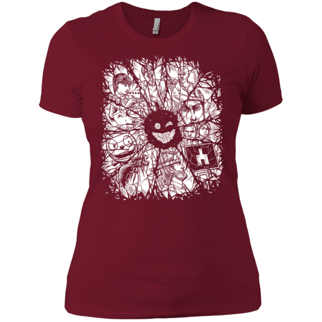 T-Shirts Scarlet / X-Small Black Mirror Women's Premium T-Shirt