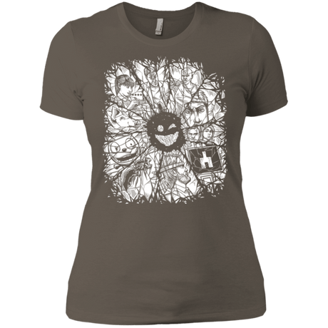 T-Shirts Warm Grey / X-Small Black Mirror Women's Premium T-Shirt