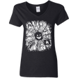 T-Shirts Black / S Black Mirror Women's V-Neck T-Shirt