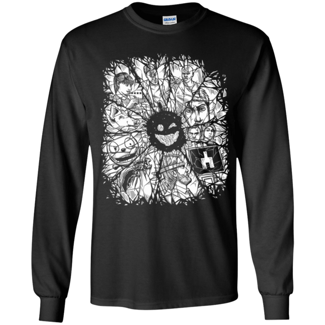 T-Shirts Black / YS Black Mirror Youth Long Sleeve T-Shirt