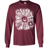 T-Shirts Maroon / YS Black Mirror Youth Long Sleeve T-Shirt