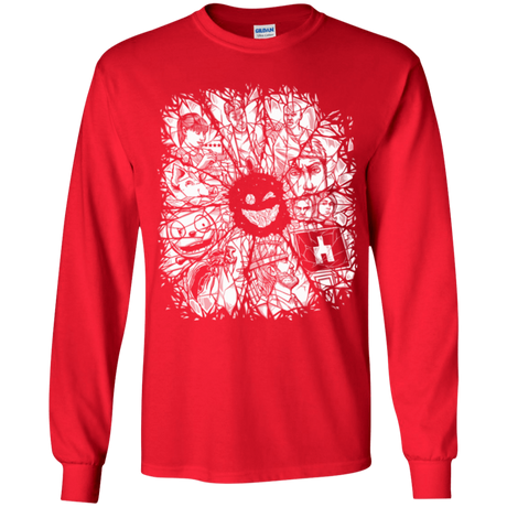 T-Shirts Red / YS Black Mirror Youth Long Sleeve T-Shirt