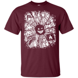 T-Shirts Maroon / YXS Black Mirror Youth T-Shirt