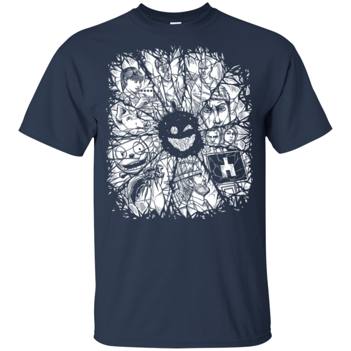 T-Shirts Navy / YXS Black Mirror Youth T-Shirt