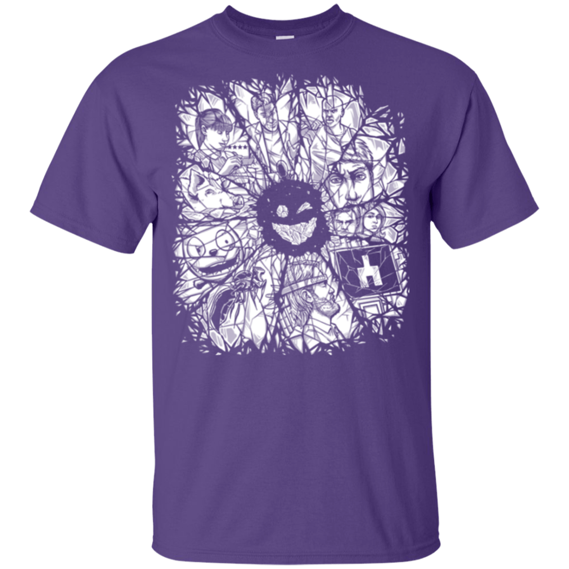 T-Shirts Purple / YXS Black Mirror Youth T-Shirt