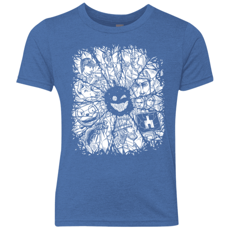 T-Shirts Vintage Royal / YXS Black Mirror Youth Triblend T-Shirt