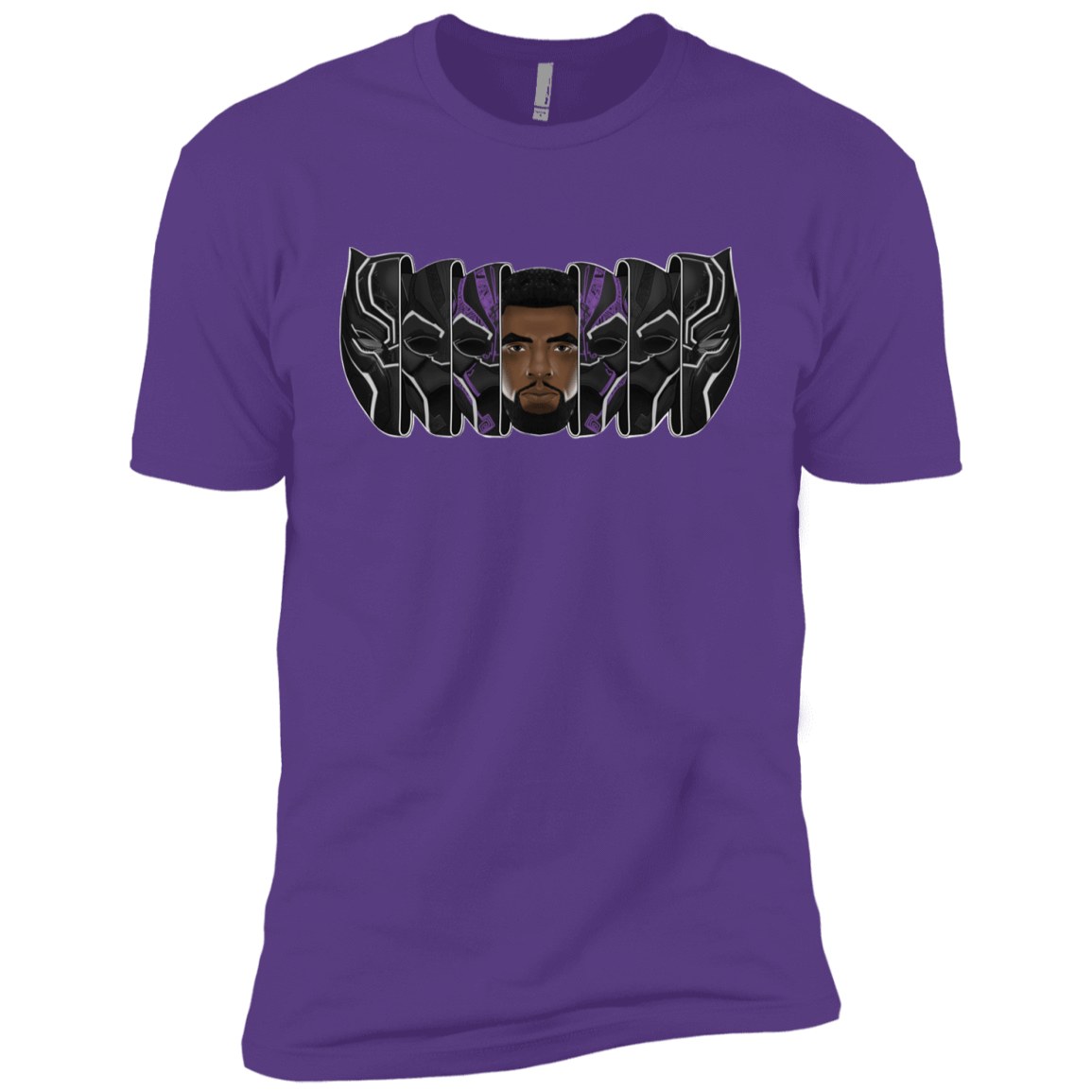 T-Shirts Purple Rush / YXS Black Panther Mask Boys Premium T-Shirt