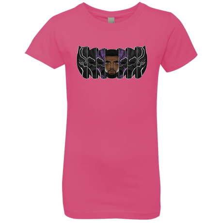 T-Shirts Hot Pink / YXS Black Panther Mask Girls Premium T-Shirt