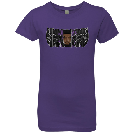 T-Shirts Purple Rush / YXS Black Panther Mask Girls Premium T-Shirt