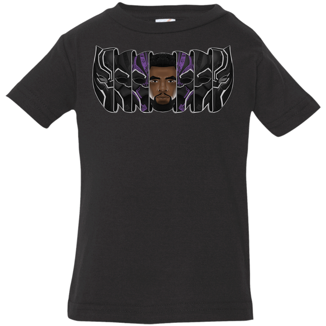 T-Shirts Black / 6 Months Black Panther Mask Infant Premium T-Shirt