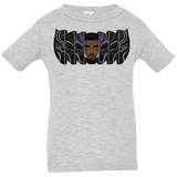 T-Shirts Heather Grey / 6 Months Black Panther Mask Infant Premium T-Shirt