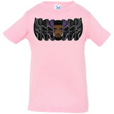 T-Shirts Pink / 6 Months Black Panther Mask Infant Premium T-Shirt