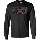 T-Shirts Black / S Black Panther Mask Men's Long Sleeve T-Shirt