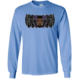 T-Shirts Carolina Blue / S Black Panther Mask Men's Long Sleeve T-Shirt