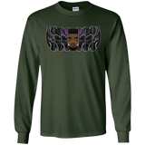 T-Shirts Forest Green / S Black Panther Mask Men's Long Sleeve T-Shirt