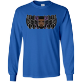 T-Shirts Royal / S Black Panther Mask Men's Long Sleeve T-Shirt