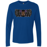 T-Shirts Royal / S Black Panther Mask Men's Premium Long Sleeve