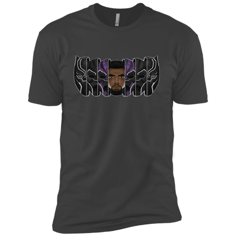 T-Shirts Heavy Metal / X-Small Black Panther Mask Men's Premium T-Shirt