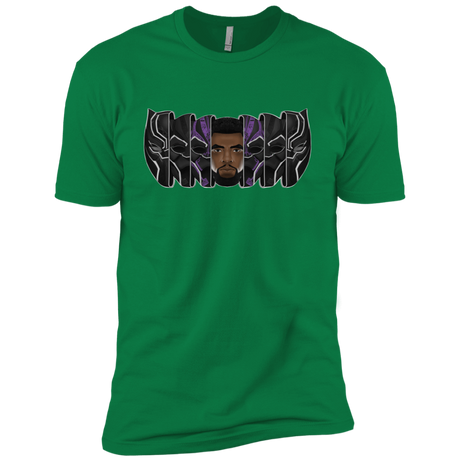 T-Shirts Kelly Green / X-Small Black Panther Mask Men's Premium T-Shirt