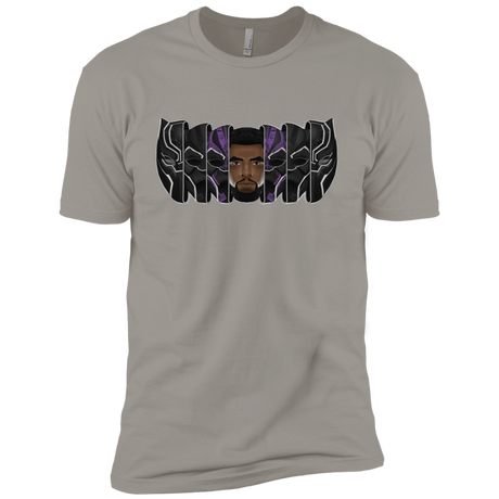 T-Shirts Light Grey / X-Small Black Panther Mask Men's Premium T-Shirt