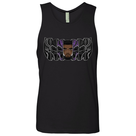 T-Shirts Black / S Black Panther Mask Men's Premium Tank Top