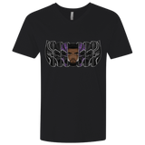 T-Shirts Black / X-Small Black Panther Mask Men's Premium V-Neck