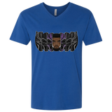 T-Shirts Royal / X-Small Black Panther Mask Men's Premium V-Neck