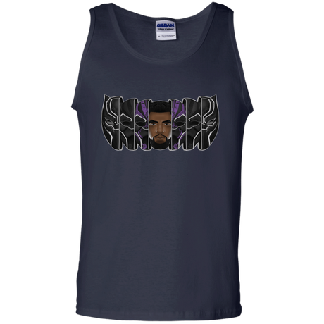 T-Shirts Navy / S Black Panther Mask Men's Tank Top