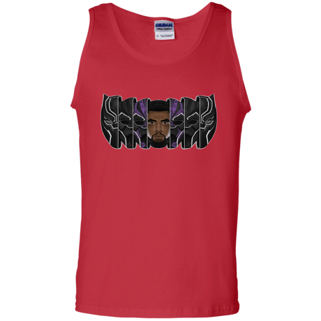 T-Shirts Red / S Black Panther Mask Men's Tank Top