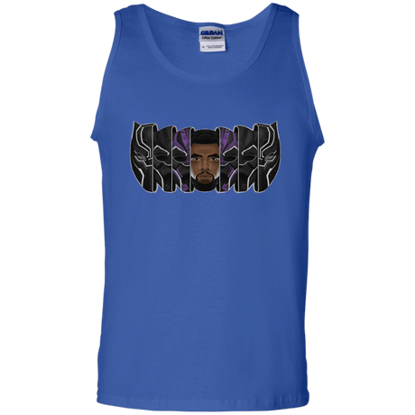 T-Shirts Royal / S Black Panther Mask Men's Tank Top