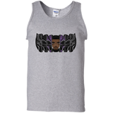 T-Shirts Sport Grey / S Black Panther Mask Men's Tank Top