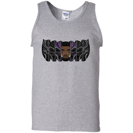 T-Shirts Sport Grey / S Black Panther Mask Men's Tank Top