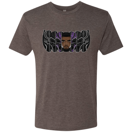 T-Shirts Macchiato / S Black Panther Mask Men's Triblend T-Shirt