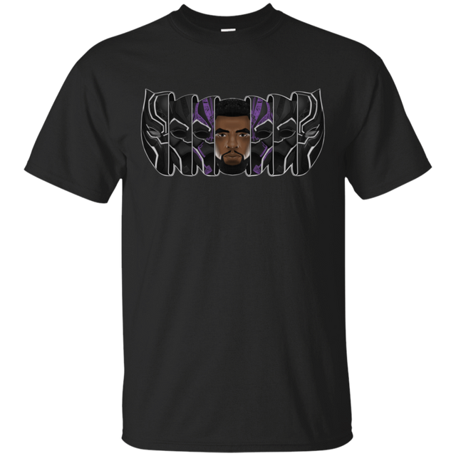T-Shirts Black / S Black Panther Mask T-Shirt