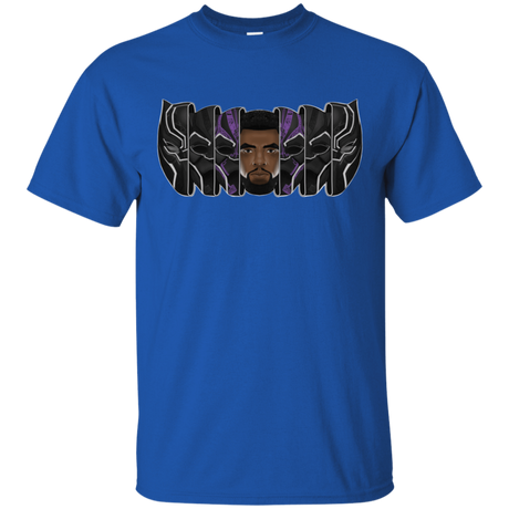 T-Shirts Royal / S Black Panther Mask T-Shirt