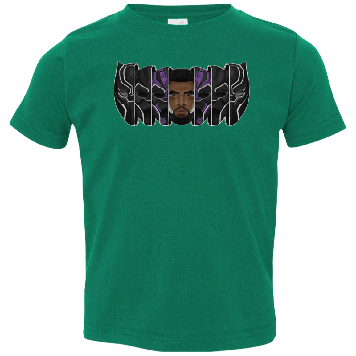 T-Shirts Kelly / 2T Black Panther Mask Toddler Premium T-Shirt