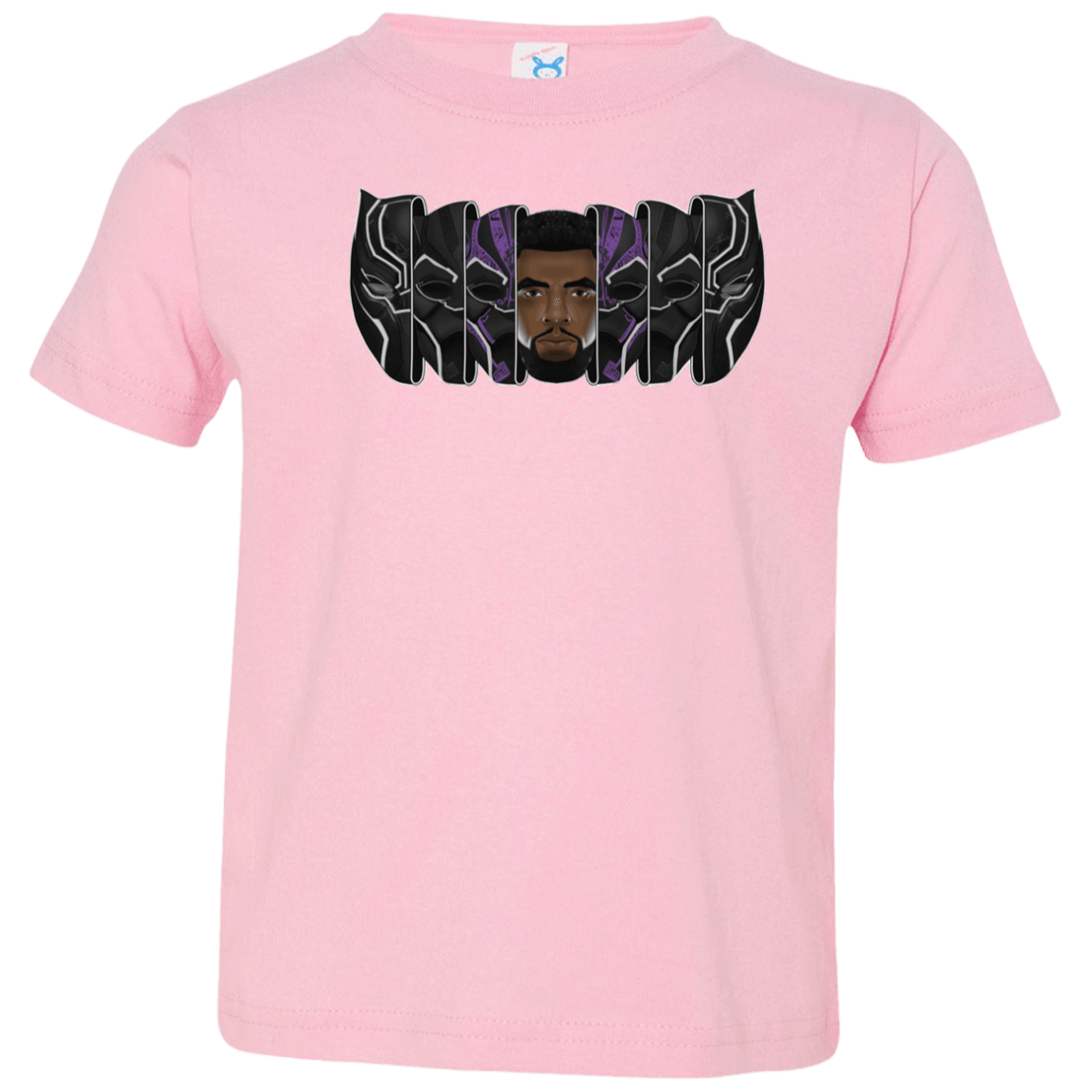T-Shirts Pink / 2T Black Panther Mask Toddler Premium T-Shirt