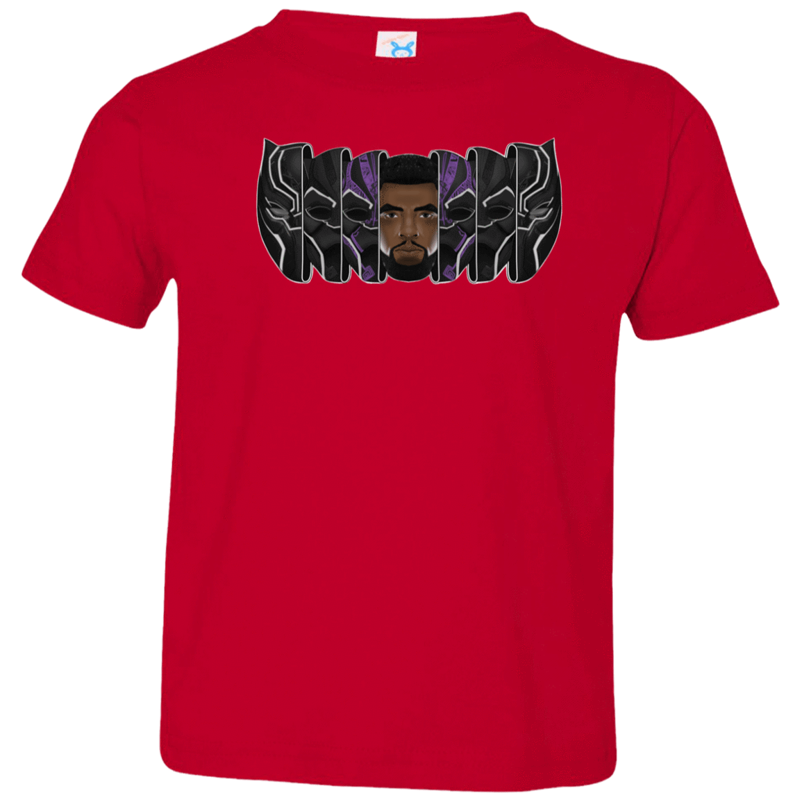 T-Shirts Red / 2T Black Panther Mask Toddler Premium T-Shirt