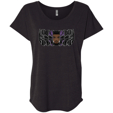 T-Shirts Vintage Black / X-Small Black Panther Mask Triblend Dolman Sleeve