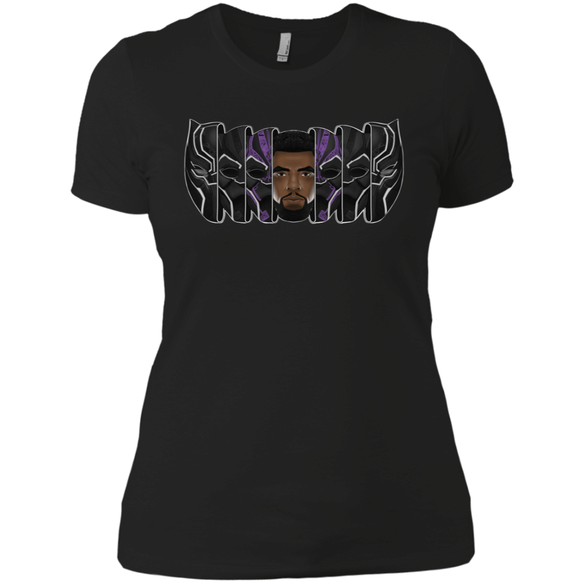 T-Shirts Black / X-Small Black Panther Mask Women's Premium T-Shirt