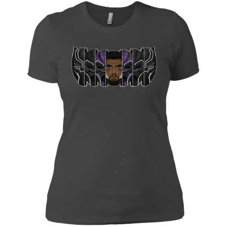 T-Shirts Heavy Metal / X-Small Black Panther Mask Women's Premium T-Shirt