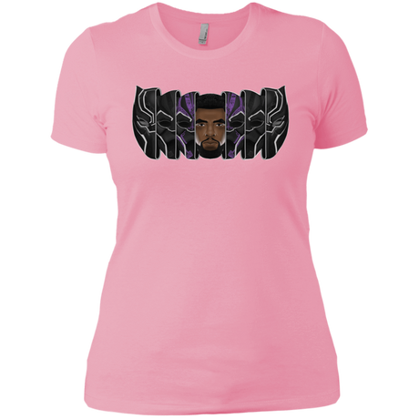 T-Shirts Light Pink / X-Small Black Panther Mask Women's Premium T-Shirt