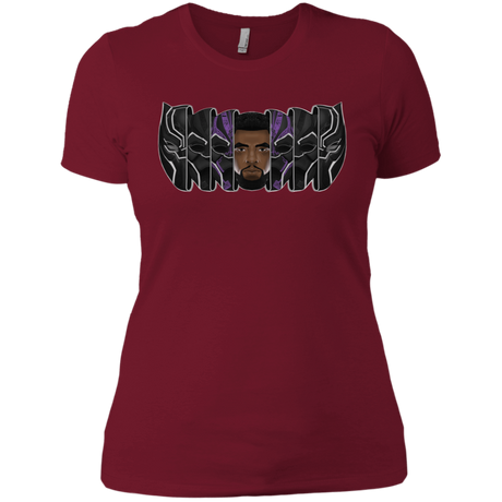 T-Shirts Scarlet / S Black Panther Mask Women's Premium T-Shirt