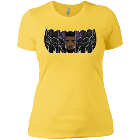 T-Shirts Vibrant Yellow / X-Small Black Panther Mask Women's Premium T-Shirt