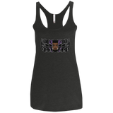 T-Shirts Vintage Black / X-Small Black Panther Mask Women's Triblend Racerback Tank