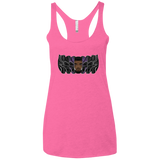 T-Shirts Vintage Pink / X-Small Black Panther Mask Women's Triblend Racerback Tank
