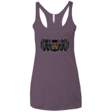 T-Shirts Vintage Purple / X-Small Black Panther Mask Women's Triblend Racerback Tank