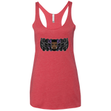 T-Shirts Vintage Red / X-Small Black Panther Mask Women's Triblend Racerback Tank