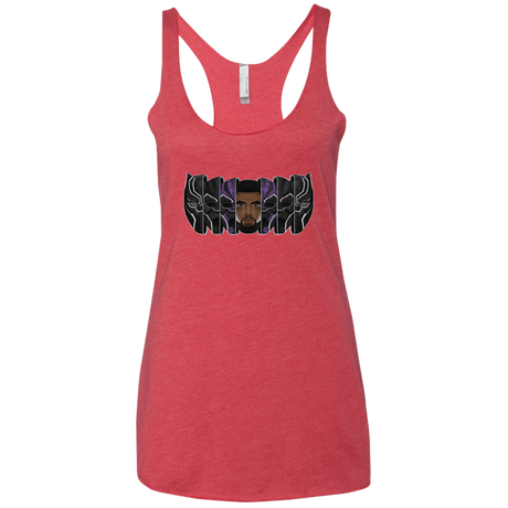 T-Shirts Vintage Red / X-Small Black Panther Mask Women's Triblend Racerback Tank