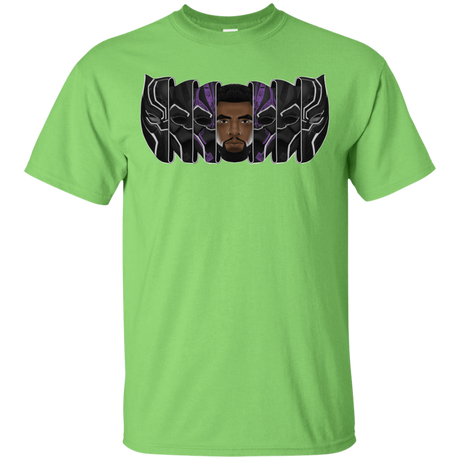 T-Shirts Lime / YXS Black Panther Mask Youth T-Shirt